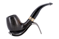 Smoke-King 9mm Black Beechwood Budget Pipe - Bent