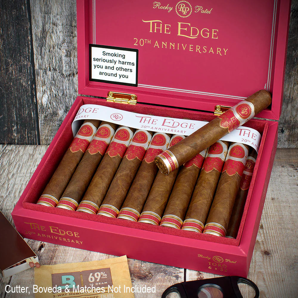 Rocky Patel The Edge 20th Anniversary Toro Cigar - Single