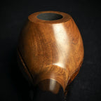 Jean Claude 9mm Filter Rustic Wave Briar Smoking Pipe - Shape 50