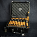 Sikarlan "Go Anywhere" Travel Humidor - 40 Cigar Capacity Black