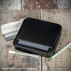 "Cool" Adjustable Black Metal Automatic Rolling Box - Cloth Blind