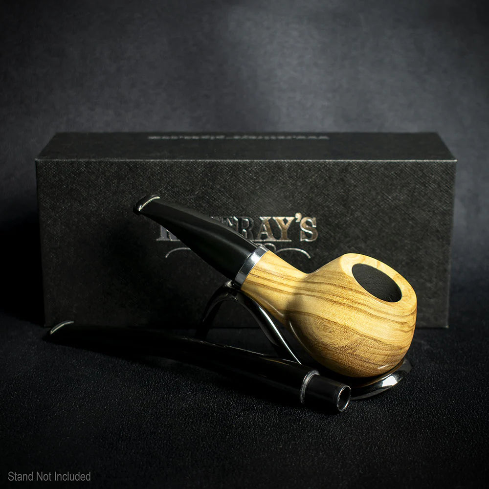 Rattray's Butchers Boy 23 Olive 9mm Filter Pipe