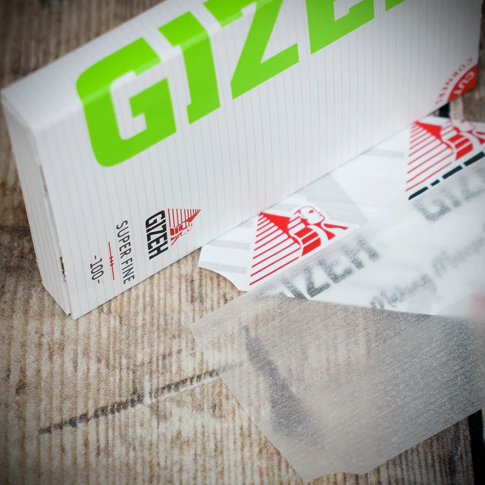Gizeh Super Fine 100 Rolling Papers (Green)