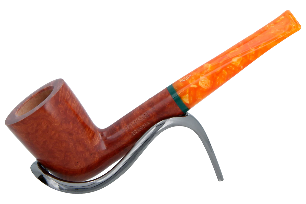 Savinelli Arancia Smooth Brown 409 - 6mm Briar Pipe