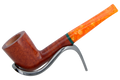 Savinelli Arancia Smooth Brown 409 - 6mm Briar Pipe