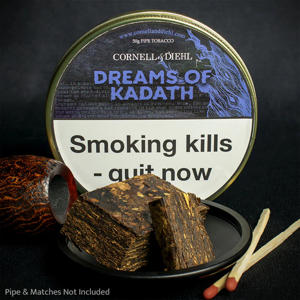 Cornell & Diehl Dreams of Kadath Plug Pipe Tobacco - 50g Tin