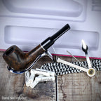 Smoke-King Pipe Smoker's Starter Kit - Straight Rustic Pipe