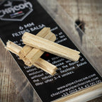 Chacom 6mm Balsa Wood Pipe Filters - 20 Pack