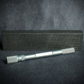 Black Titanium Cigar Drill Spike Nubber & Double Punch - Draw Enhancer Tool