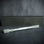 Black Titanium Cigar Drill Spike Nubber & Double Punch - Draw Enhancer Tool