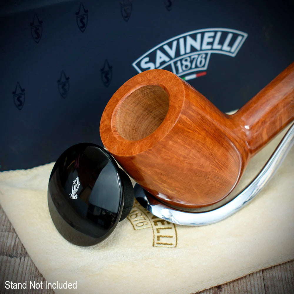 Savinelli Monsieur Smooth Briar Pipe - Shape No. 703KS (9mm)