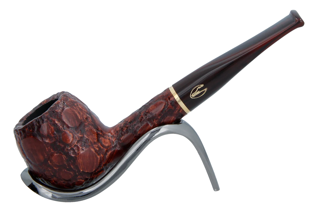 Savinelli Alligator Brown 207 - 6mm Briar Pipe