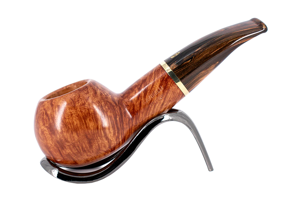 Savinelli Whiskey Natural Smooth 320 - 6mm Briar Pipe