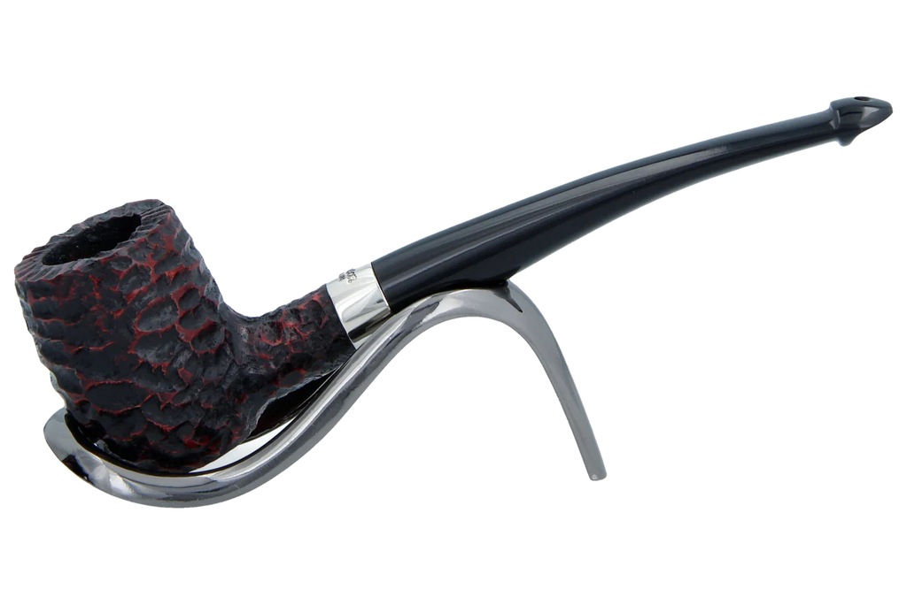 Peterson of Dublin Speciality Barrel Rustic Briar Smoke Pipe