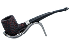 Peterson of Dublin Speciality Barrel Rustic Briar Smoke Pipe