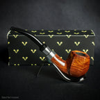 Smoke-King 9mm Rosewood Budget Pipe - Bent
