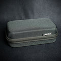 Jean Claude Hard Pipe Pouch for 2 Pipes & Accessories - Black