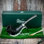 Peterson of Dublin Cara Sandblasted Briar Smoking Pipe - Shape 268