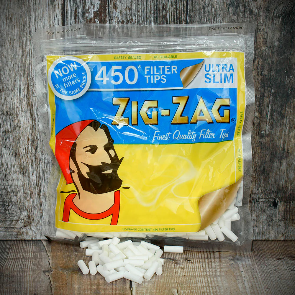 Zig Zag Ultra Slim Filters - Bag 450 Tips