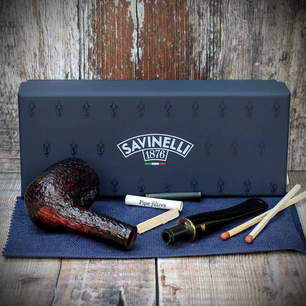 Savinelli Roma 128 - 6mm Briar Pipe