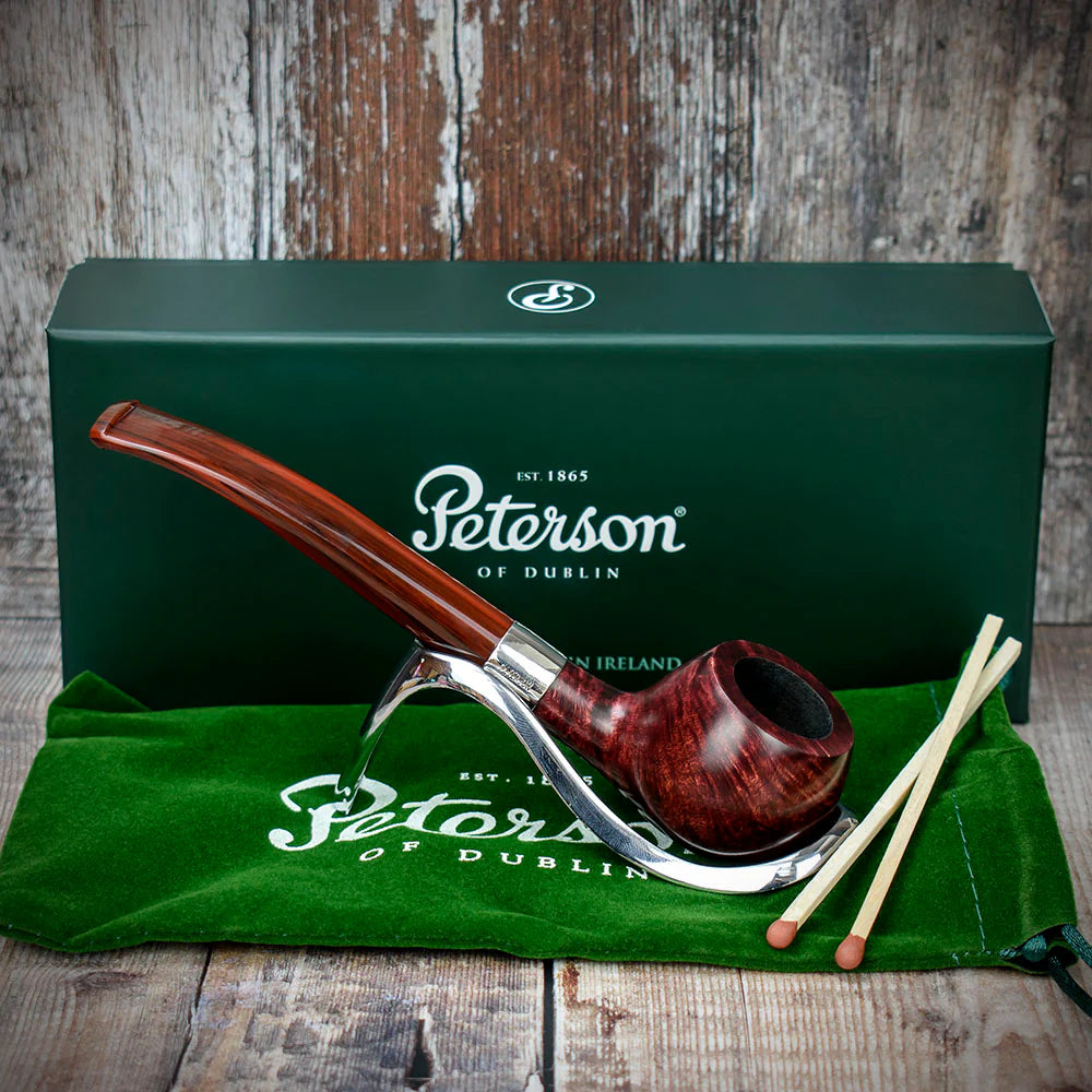 Peterson of Dublin Harp Briar Smoking Pipe - Shape No.406