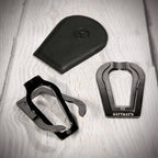 Rattrays Single Folding Pipe Rest High Polished Gunmetal