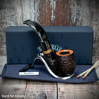 Savinelli Porto Cervo Rustic 614 - 6mm Briar Pipe