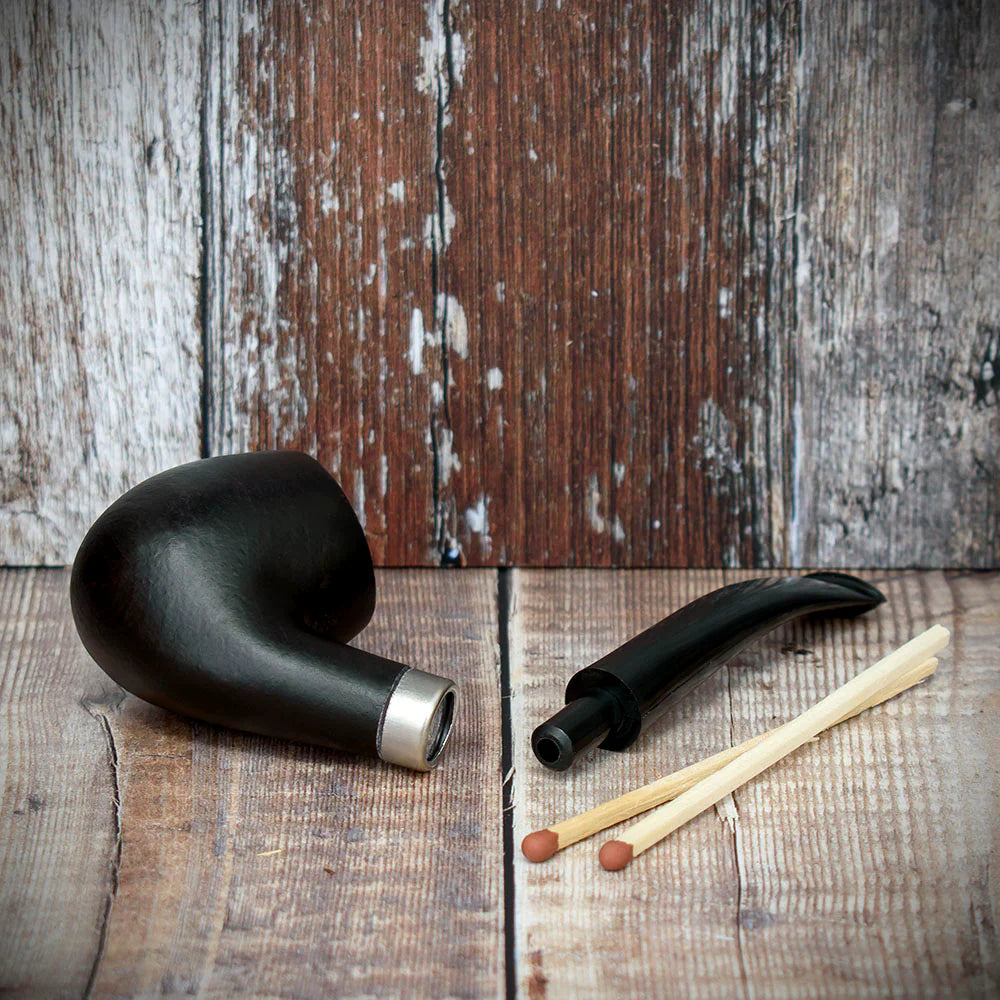 Smoke-King Beechwood Pipe Bent Smooth