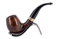 Smoke-King 9mm Brown Beechwood Budget Pipe - Bent
