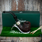 Peterson of Dublin System Rustic Briar Smoking Pipe - Shape No.312
