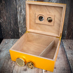 Cigar Humidor Che Guevara Yellow - 40 Cigar Capacity