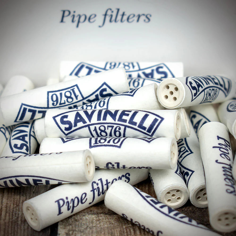 Savinelli Charcoal Pipe Filters 9mm Box of 30