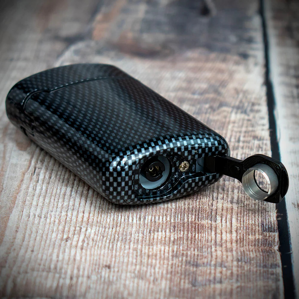 Easy Torch Carbon Triple Flame Cigar Lighter with Built-in Punch