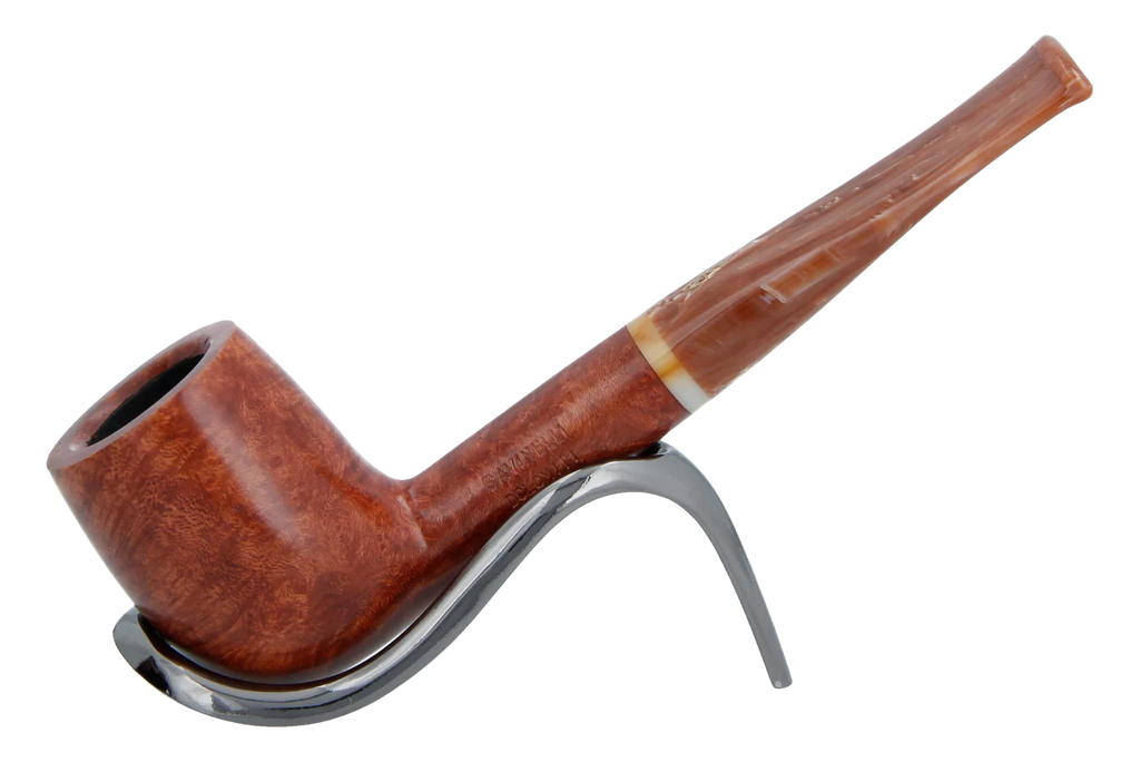 Savinelli Dolomiti Smooth Light Brown 128 - 9mm Briar Pipe