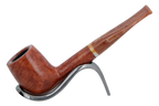 Savinelli Dolomiti Smooth Light Brown 128 - 9mm Briar Pipe