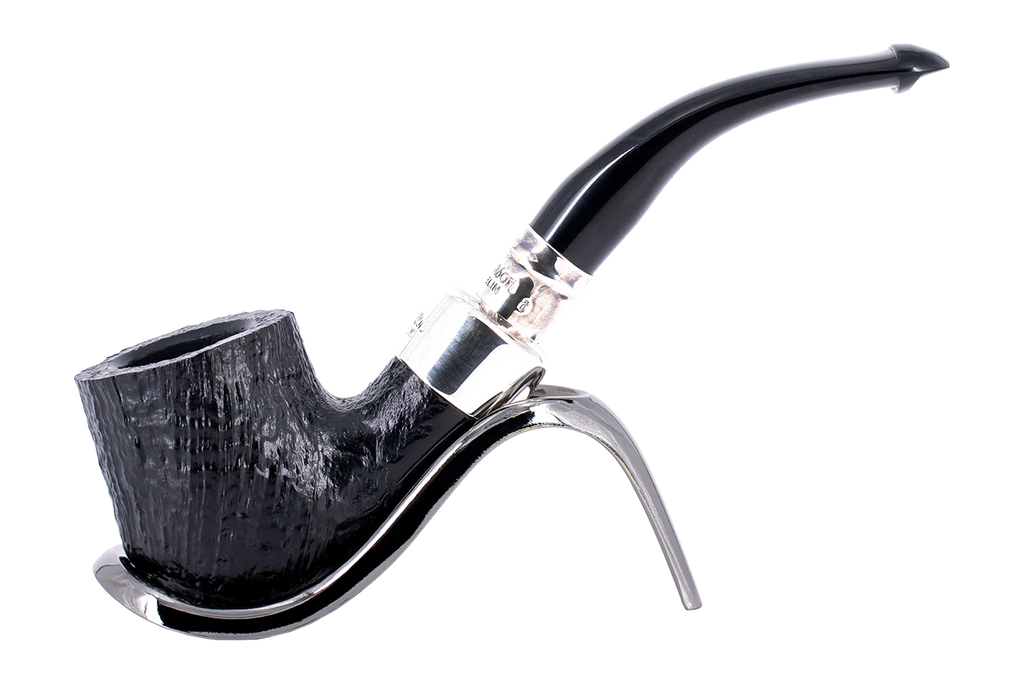 Peterson of Dublin System Spigot Sandblasted Briar Pipe - Shape 301