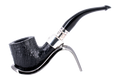 Peterson of Dublin System Spigot Sandblasted Briar Pipe - Shape 301