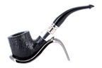 Peterson of Dublin System Spigot Sandblasted Briar Pipe - Shape 301