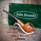 John Brumfit Great British Classics Briar Smoking Pipe - Prince