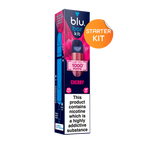 blu bar Starter Kit Rechargeable Device + Cherry Pod Vape 1000 - 2ml