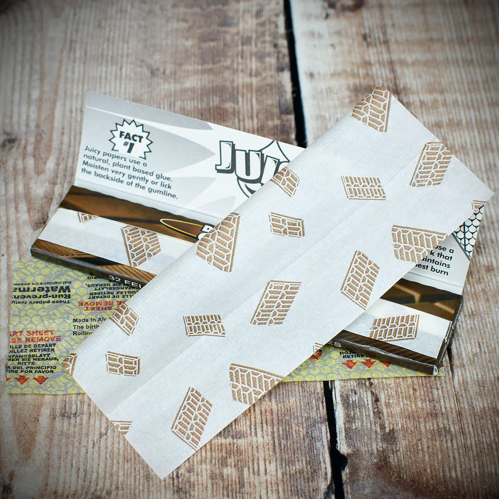 Juicy Jay's King Size Slim Rolling Papers - Double Dutch Chocolate
