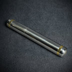 Single Cigar Tube  - Polished Chrome Finish
