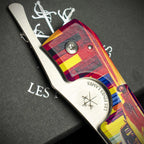 Les Fines Lames Le Petit Cigar Cutter & Knife - Havana Streets - Almendron