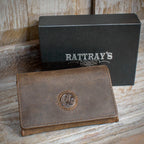 Rattray's Peat Leather Pipe Tobacco Pouch - Small Stand Up 2