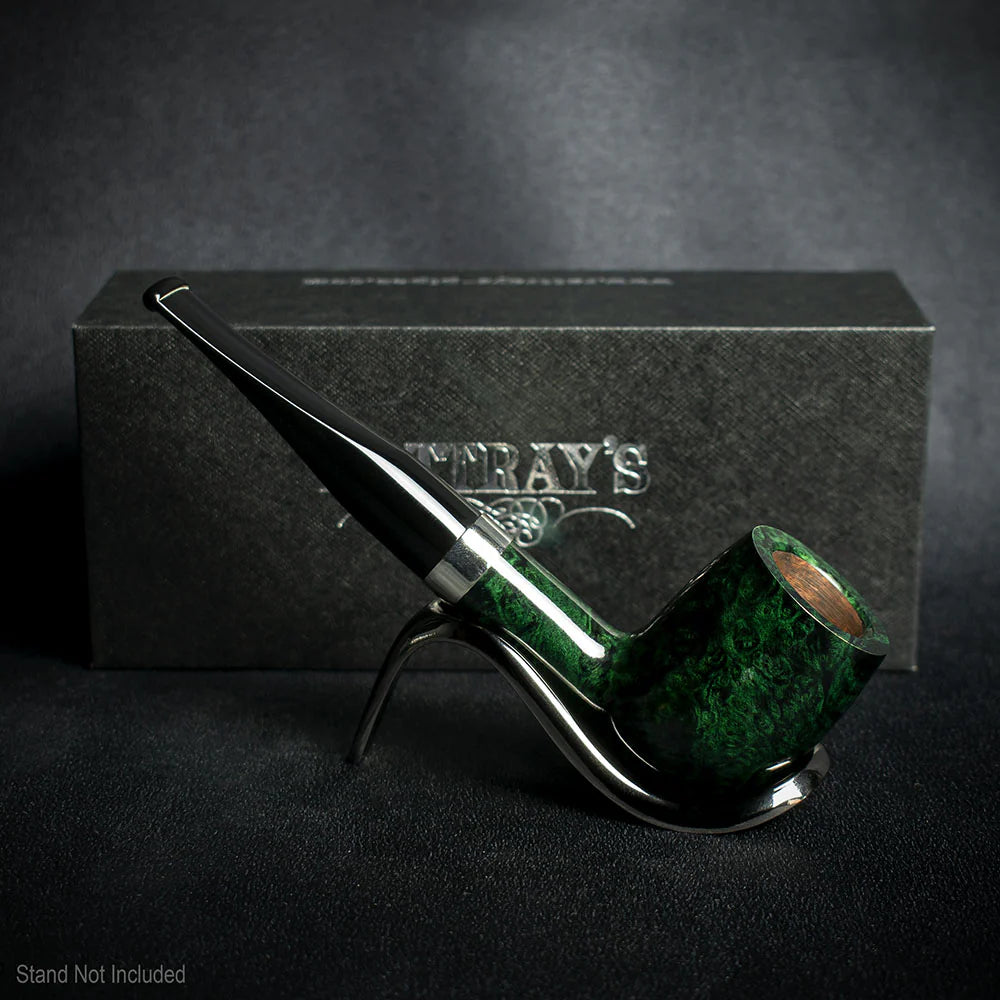 Rattray's Lowland 37 Green Smooth 9mm Pipe