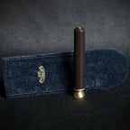 Savinelli Fantasy Pipe Tamper - Dark Brown