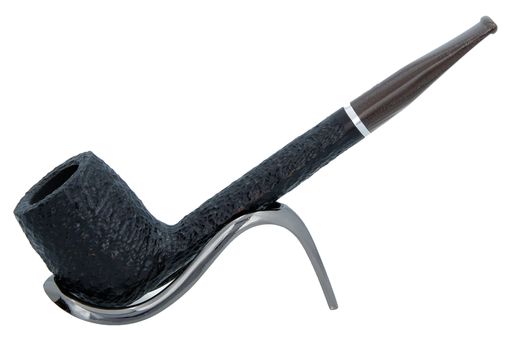 Savinelli Morellina Rustic Black 802R - 6mm Briar Pipe