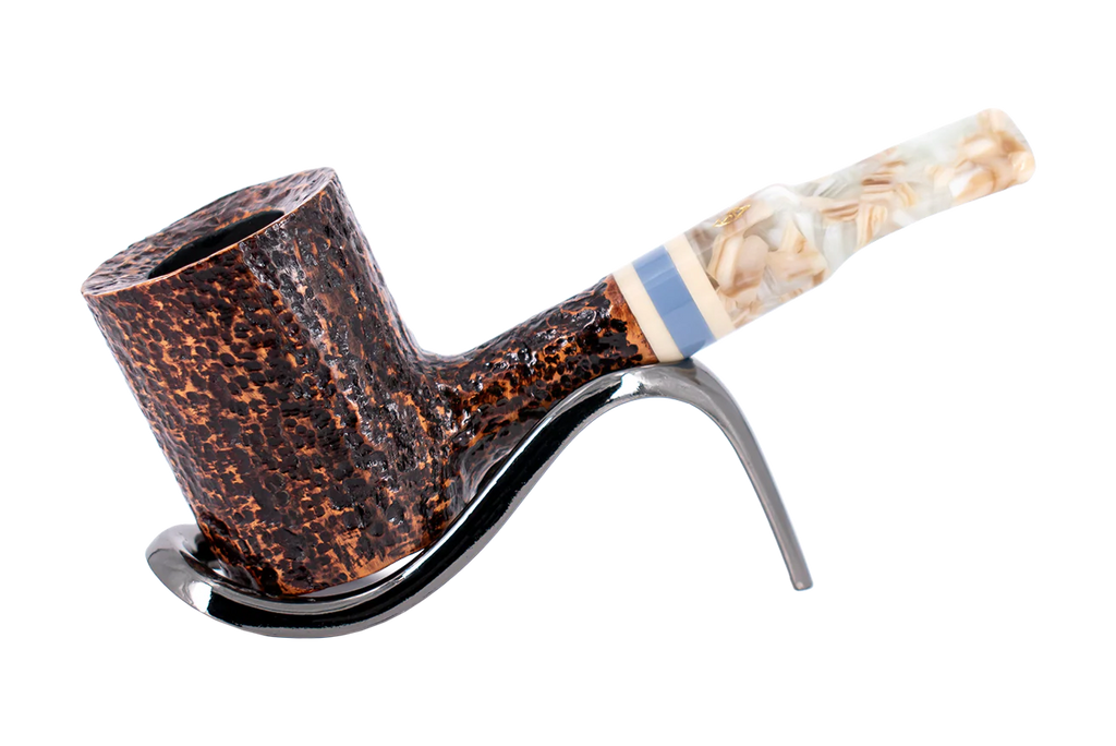 Savinelli Sasso Rusticated 311 - 6mm Briar Pipe
