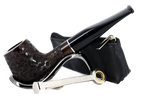 Smoke-King Pipe Smoker's Starter Kit - Brown Leather Pouch