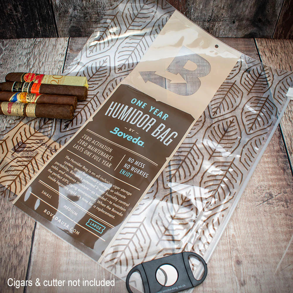 Boveda One Year Humidor Bag For Cigars - Large
